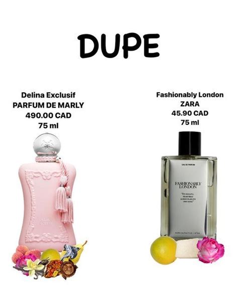 delina perfume dupe zara|delina exclusif perfume dupe.